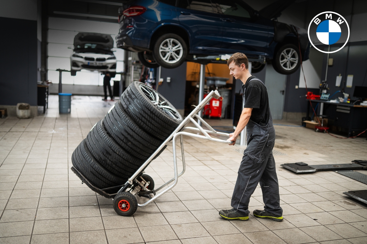 BMW Räderwechsel